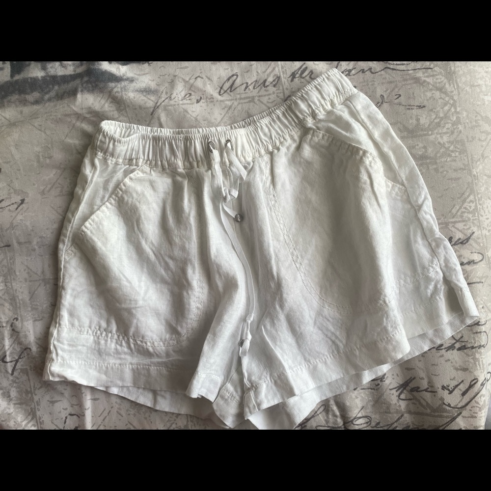 Sophie Max Linen Shorts